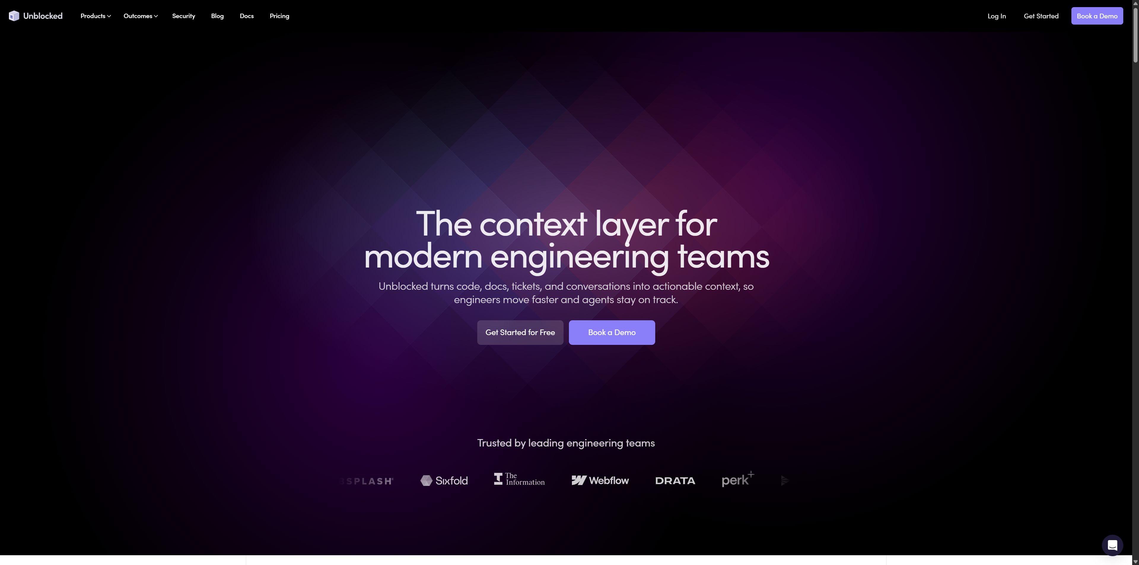 The context layer for modern engineering teams | Unblocked