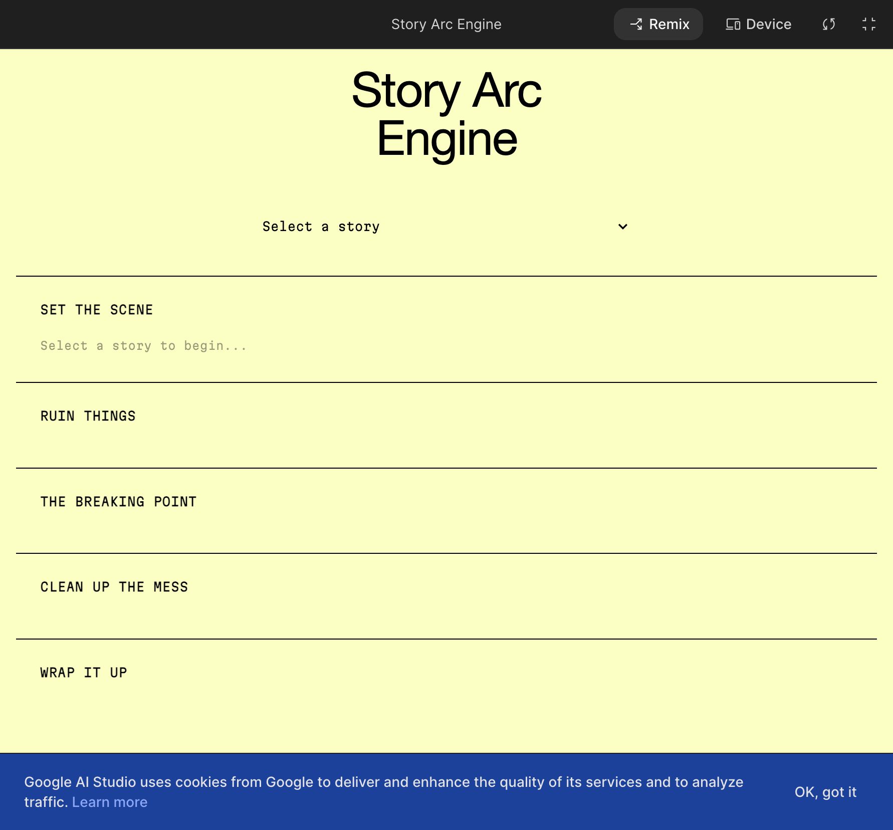Google AI Studio