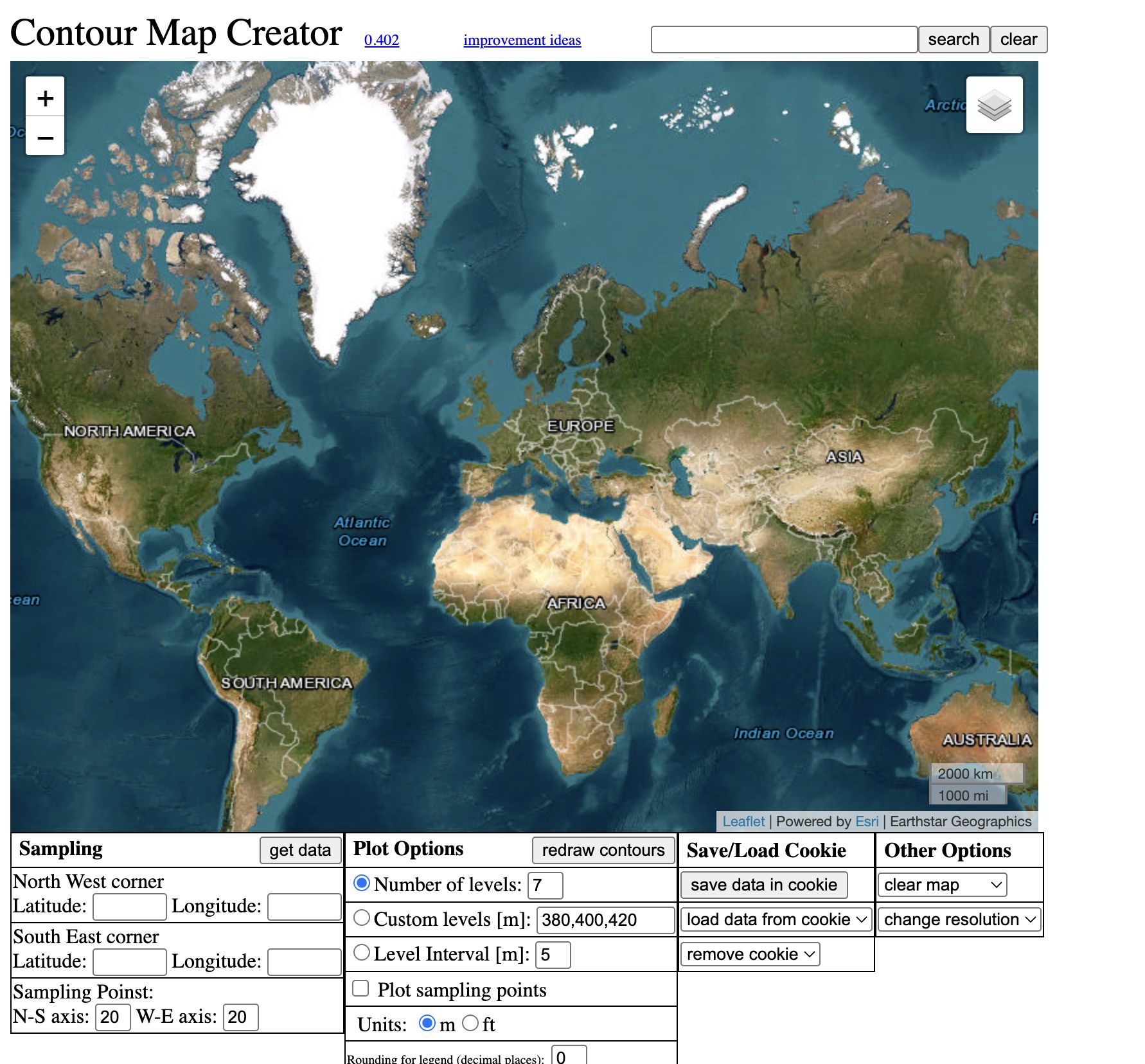 Contour Map Creator