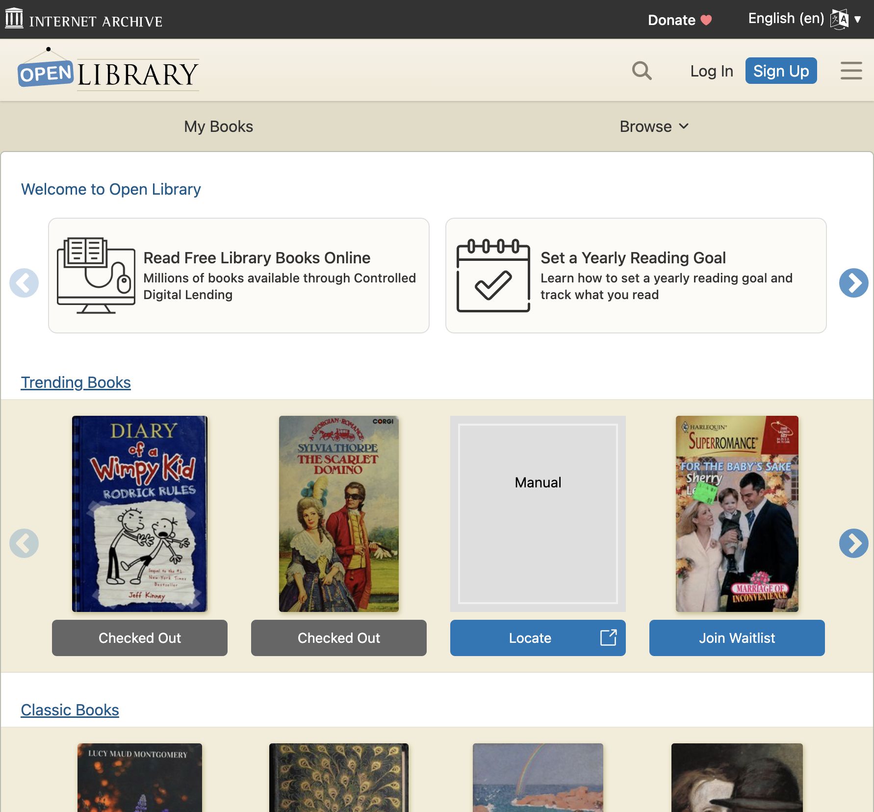 Welcome to Open Library | Open Library