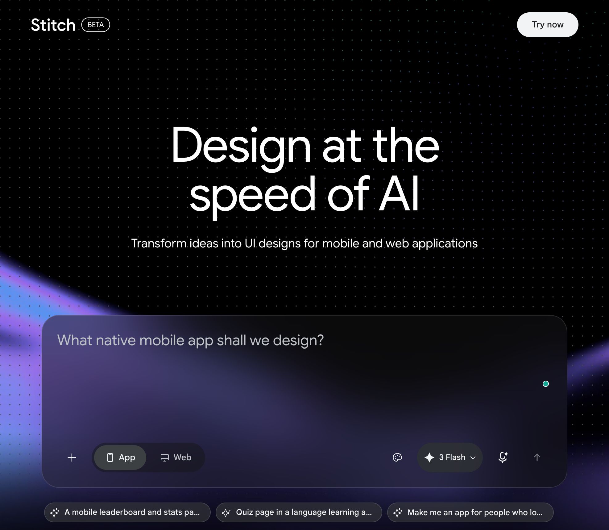 Stitch - Design with AI