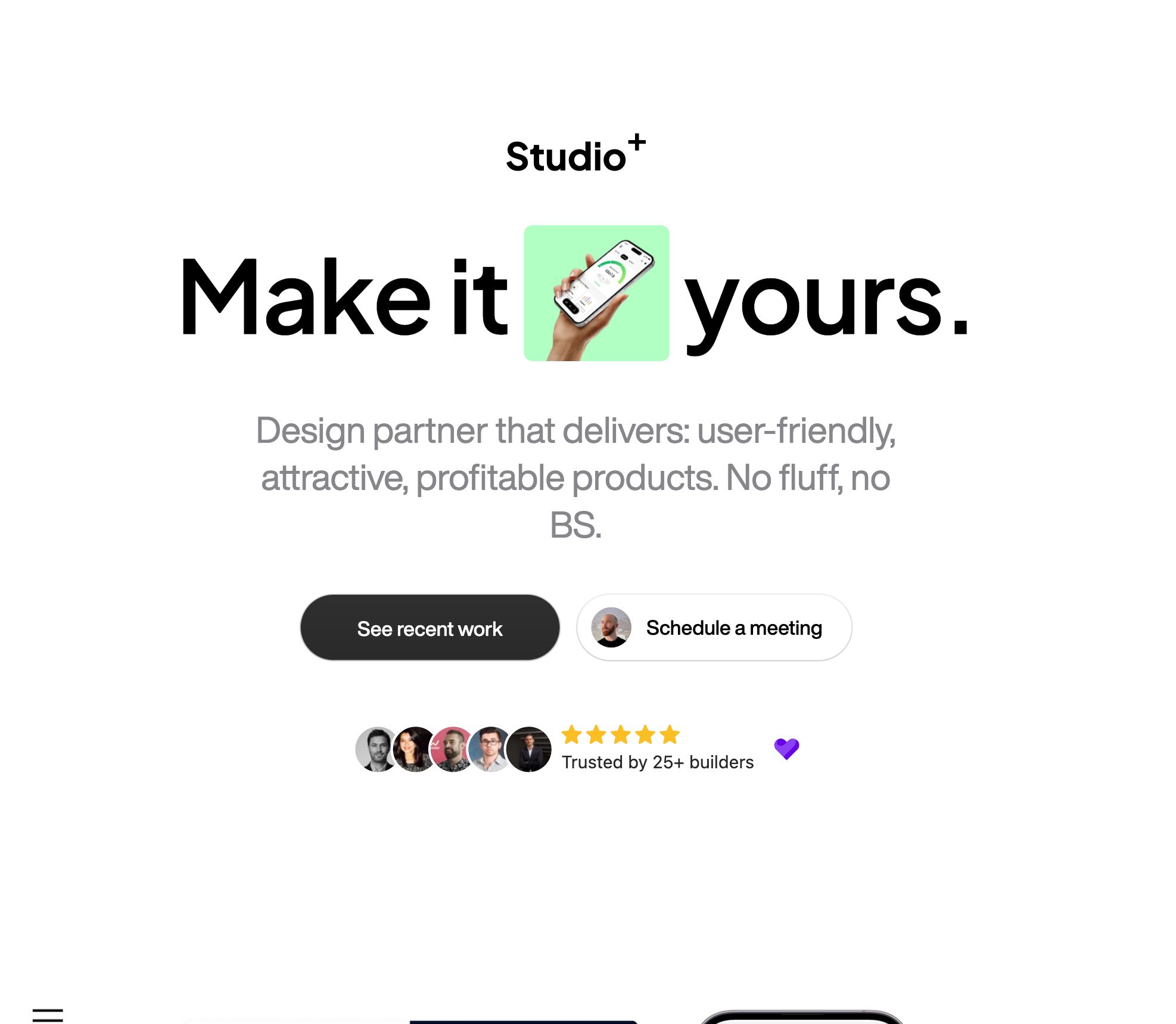 Balint Studio | Design partner that delivers: user-friendly, attractive, profitable products. No fluff, no BS.