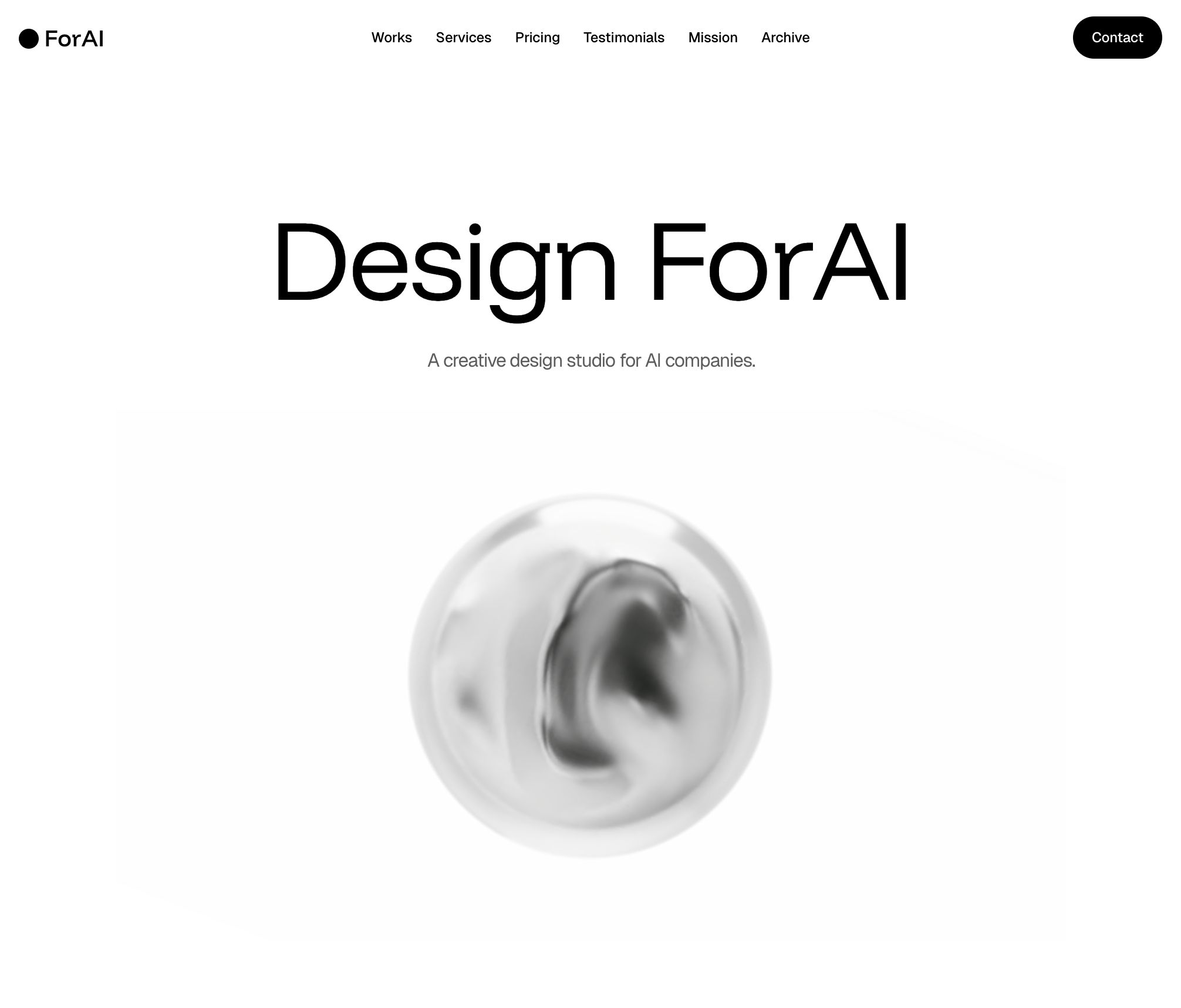 ForAI | AI-Focused Design Studio