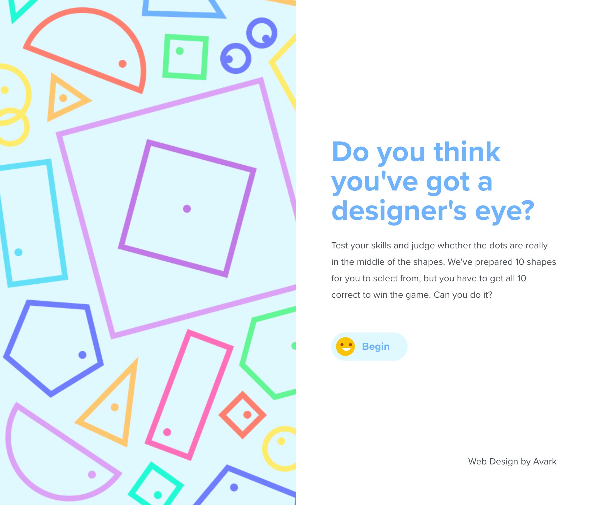 It's Centred That | Test Your Inner Designer Eye