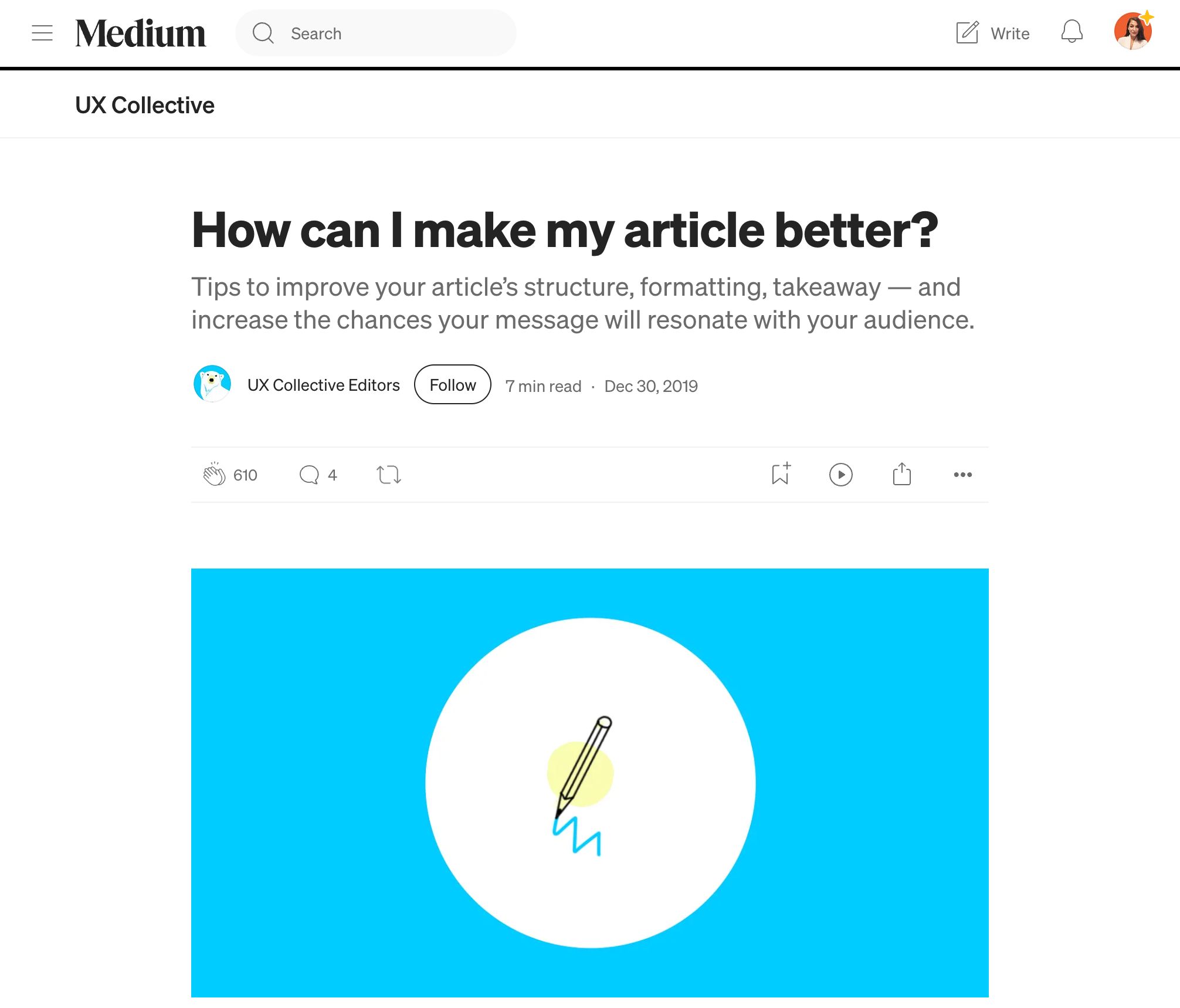 How can I make my article better?