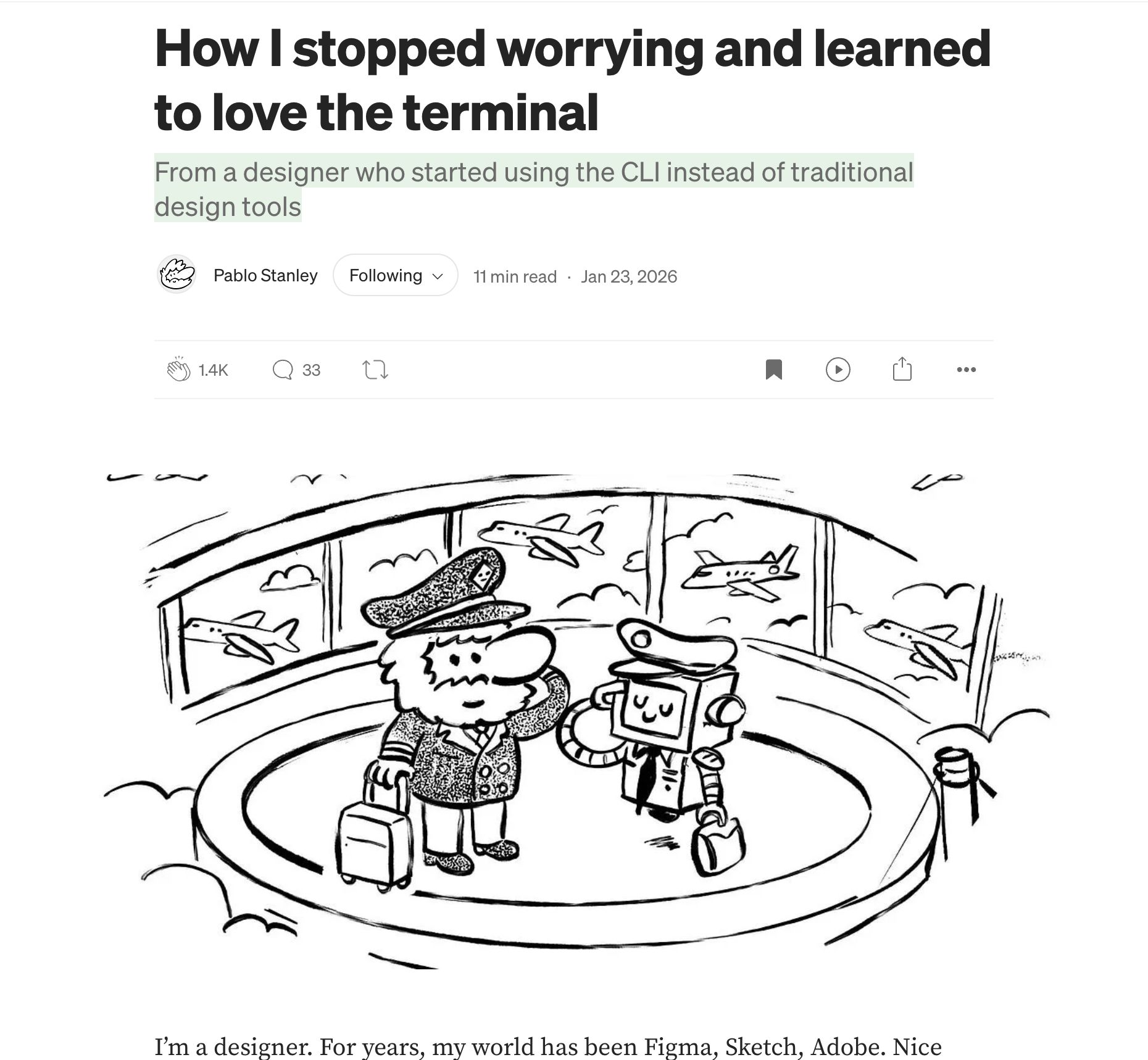How I stopped worrying and learned to love the terminal
