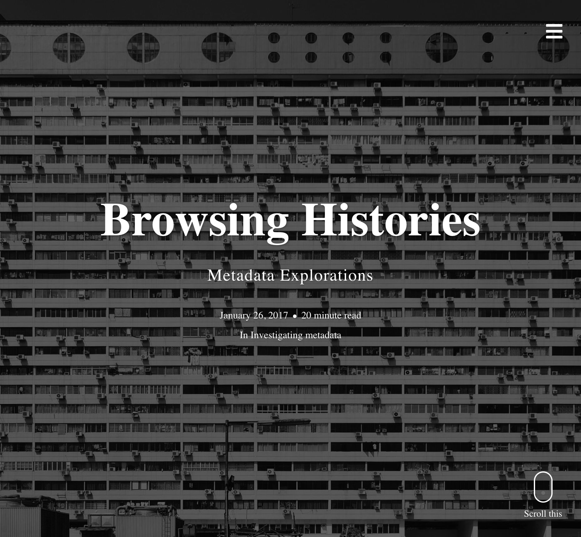 Browsing Histories