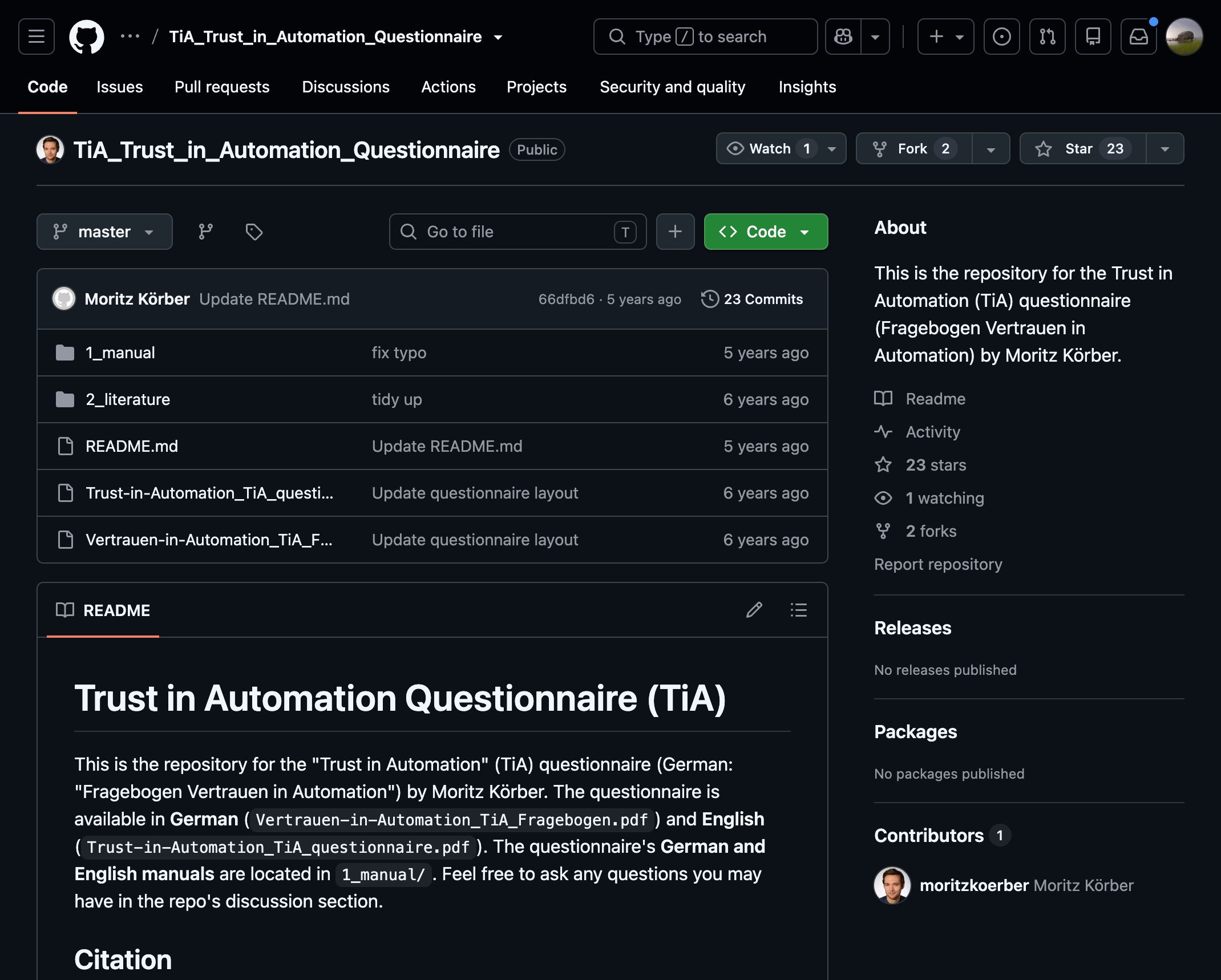 TiA_Trust_in_Automation_Questionnaire/Trust-in-Automation_TiA_questionnaire.pdf at master · moritzkoerber/TiA_Trust_in_Automation_Questionnaire