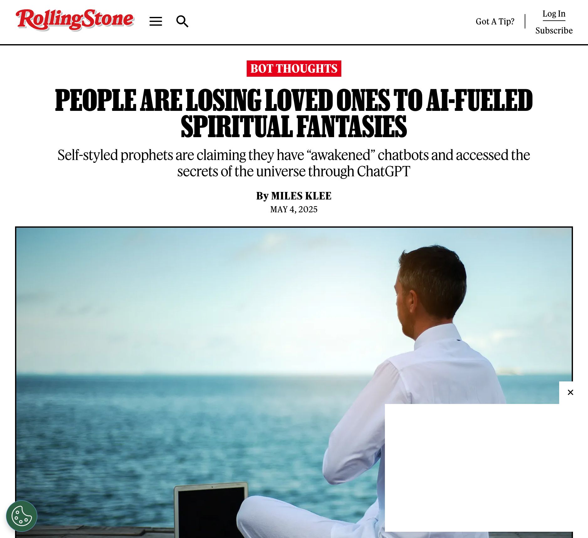People Are Losing Loved Ones to AI-Fueled Spiritual Fantasies