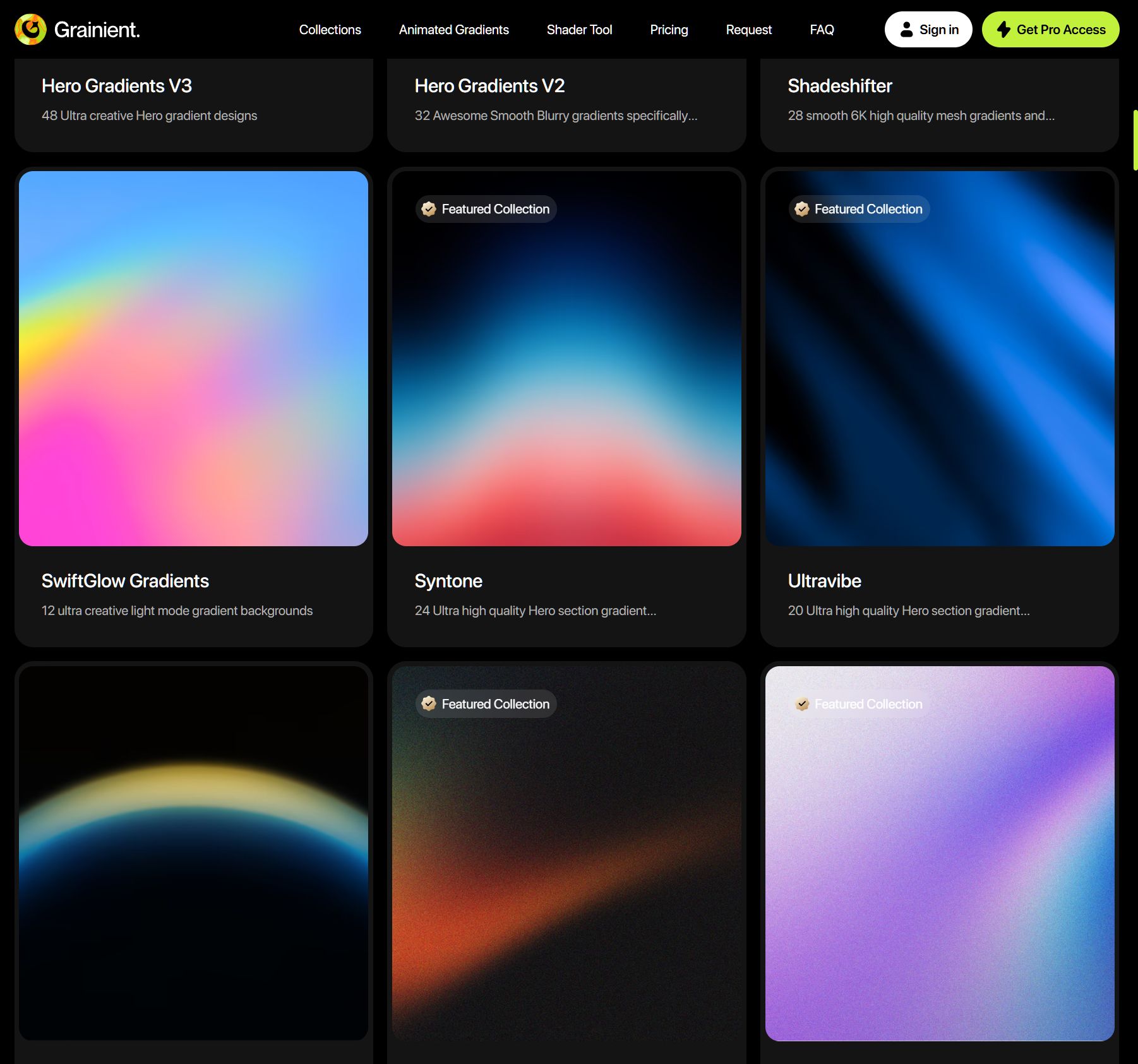 Unlimited Gradients, Animated Gradients and AI-Generated Backgrounds