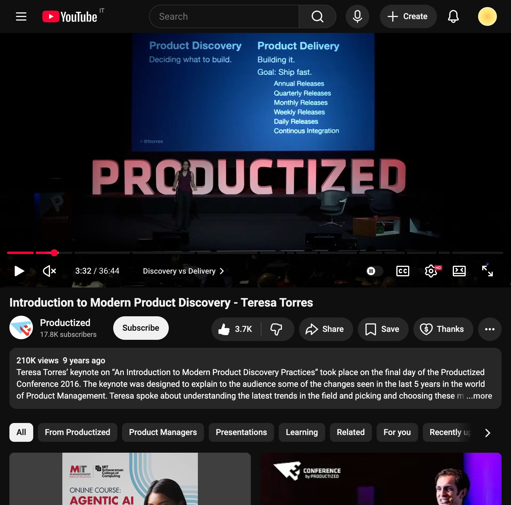 Introduction to Modern Product Discovery - Teresa Torres