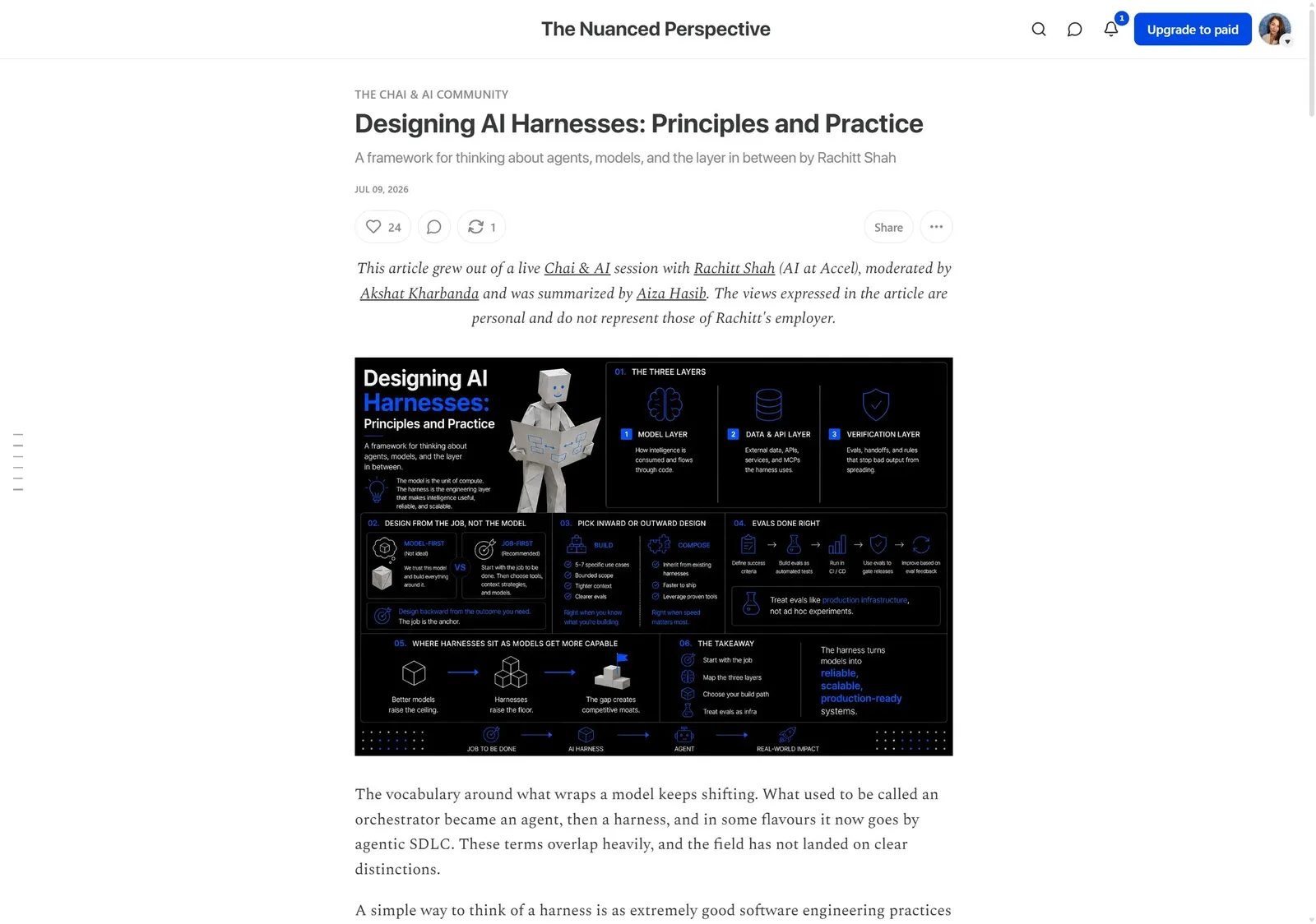 Designing AI Harnesses: Principles and Practice