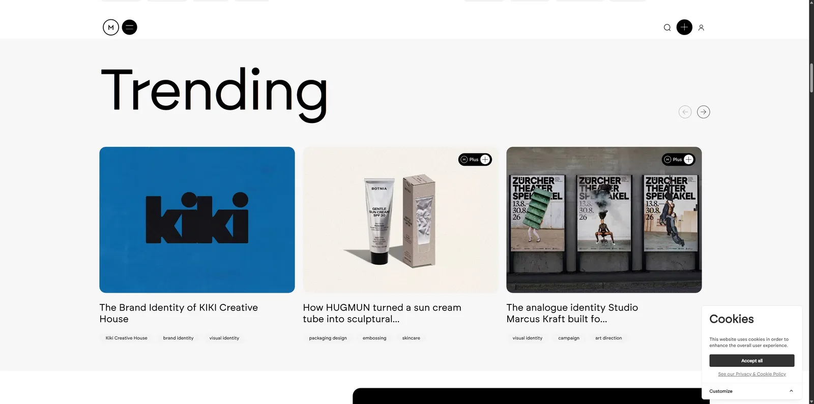Homepage - Mindsparkle Mag | Design Inspiration