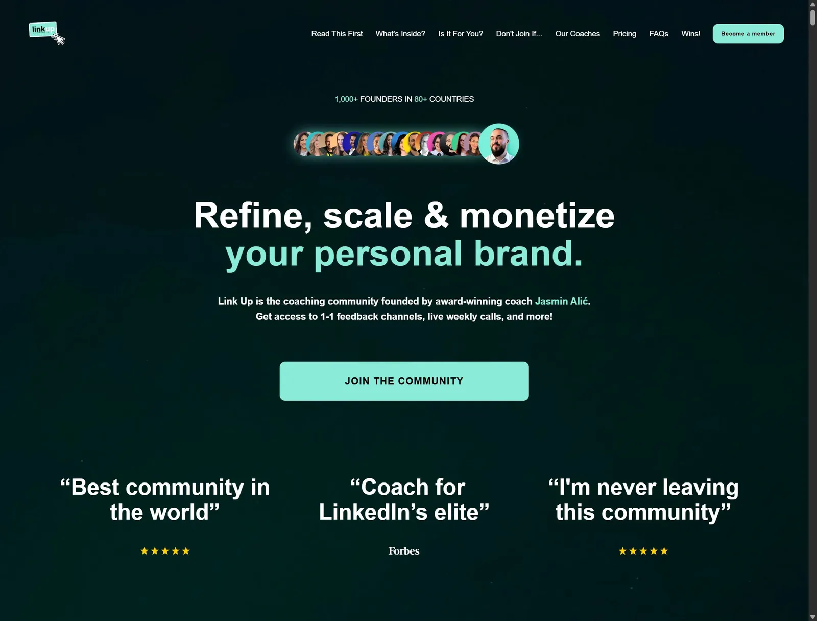 Link Up Community by Jasmin Alic - Become a Member