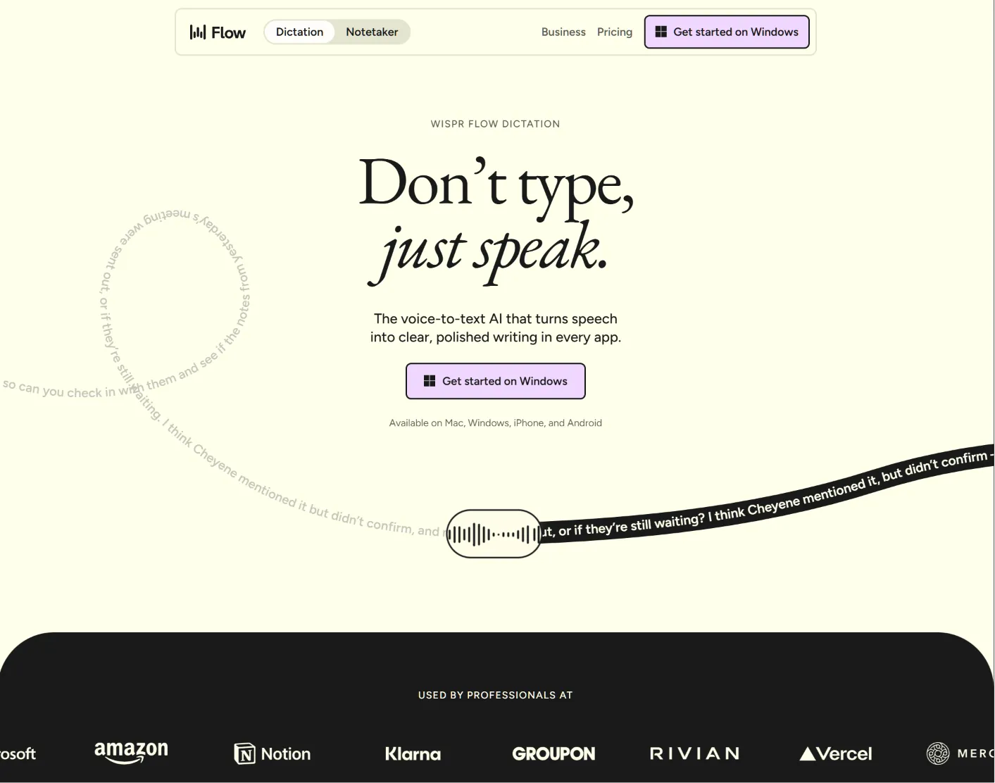 Wispr Flow | Effortless Voice Dictation