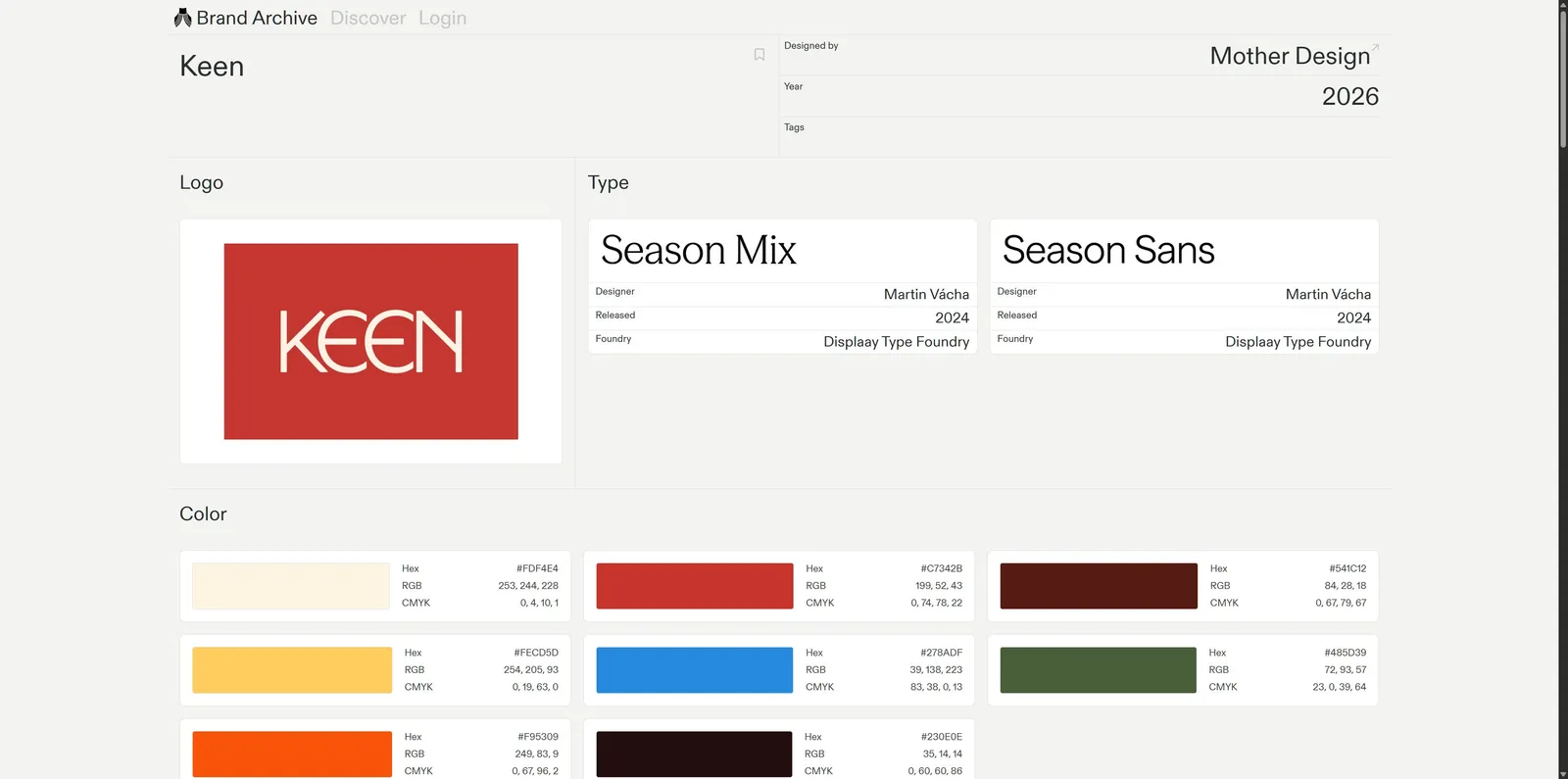 Keen Brand Identity | Brand Archive