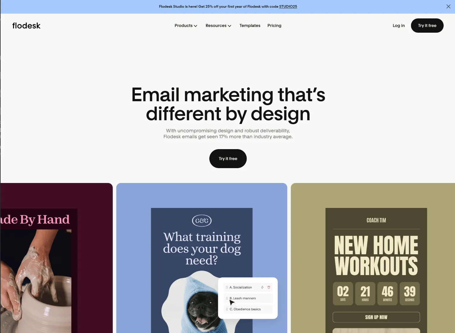 Email marketing that’s different by design